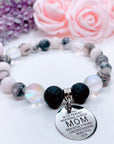 Mom Sentiments Classic Charm Bracelet Lava