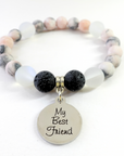 My Best Friend Classic Charm Bracelet Lava