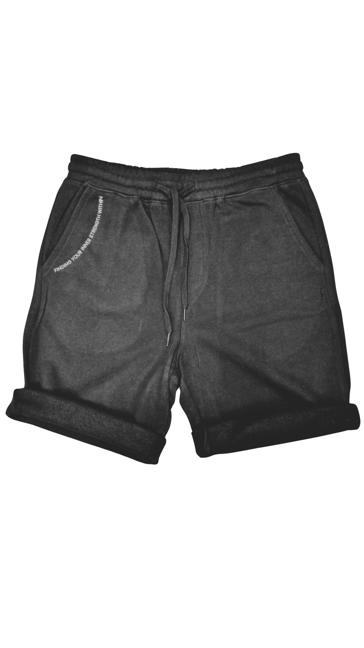 5SRB Monochrome Black Lounge Shorts | Inspirational Comfort