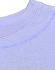 Dear Person Behind Me Purple Monochrome Crewneck