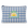 A blue and white gingham pouch with a navy zipper and a central embroidered patch featuring a yellow sun, green border, and the words 'MAKE HEAVEN CROWDED'.