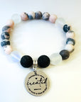 Perhaps you were Created... Charm Bracelet Lava