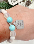 2024 Ltd. Edition Holiday Classic Charm Bracelet "Trust in God" Turquoise