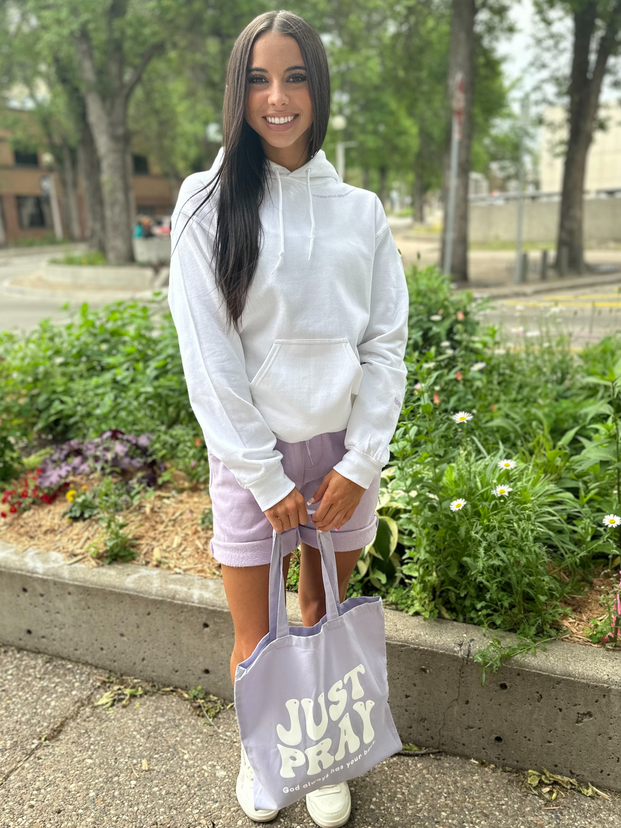 5SRB Monochrome Lavender Lounge Shorts | Inspirational Comfort