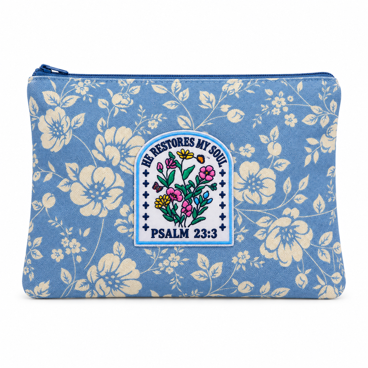 He Restores My Soul Cosmetic Bag