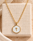 Just a Little Faith Gold Necklace