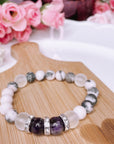 Amethyst Rhinestone Classic Bracelet