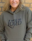 Praise the Lord: Limited Edition Christian Hoodie- Army Green