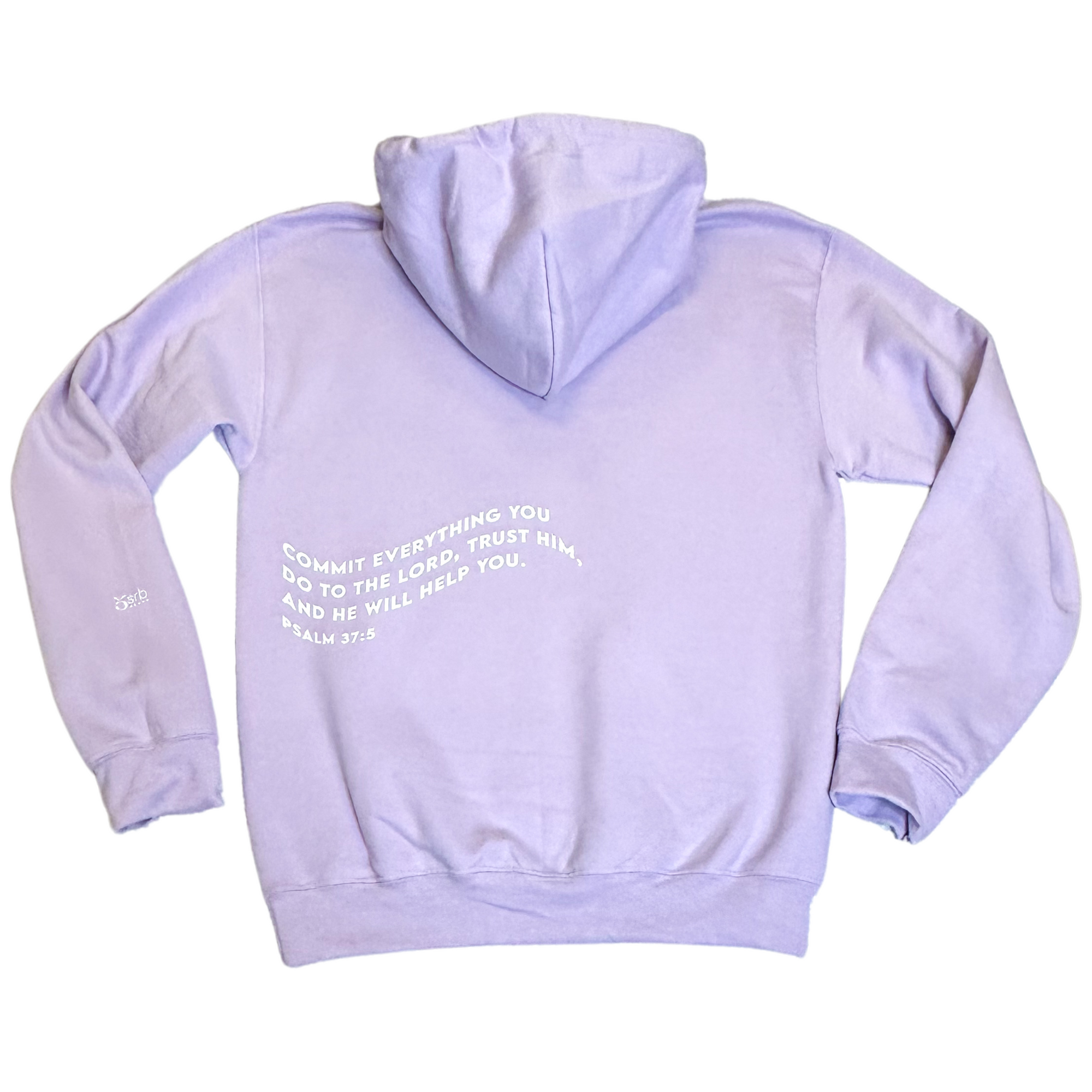Trust In God - Lavender Christian Hoodie