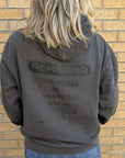 Reminder Hoodie - Pigment Black Monochrome