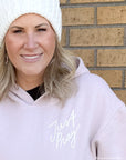 NEW Just Pray - Blush Christian Hoodie