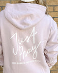 NEW Just Pray - Blush Christian Hoodie