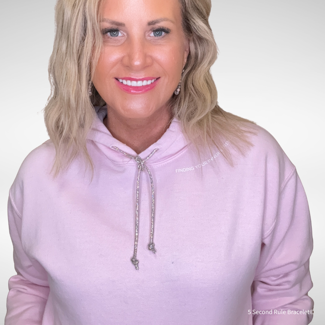Blessed &amp; Blinged Clear | Rhinestone Drawstring