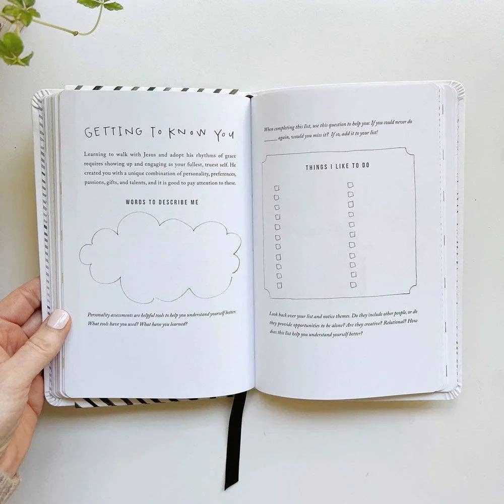 Living Freely and Lightly Guided Christian Journal | Emily Lex