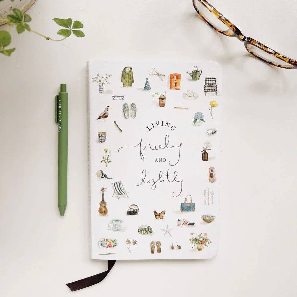 Living Freely and Lightly Guided Christian Journal | Emily Lex