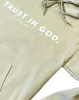 Trust In God Sand Hoodie