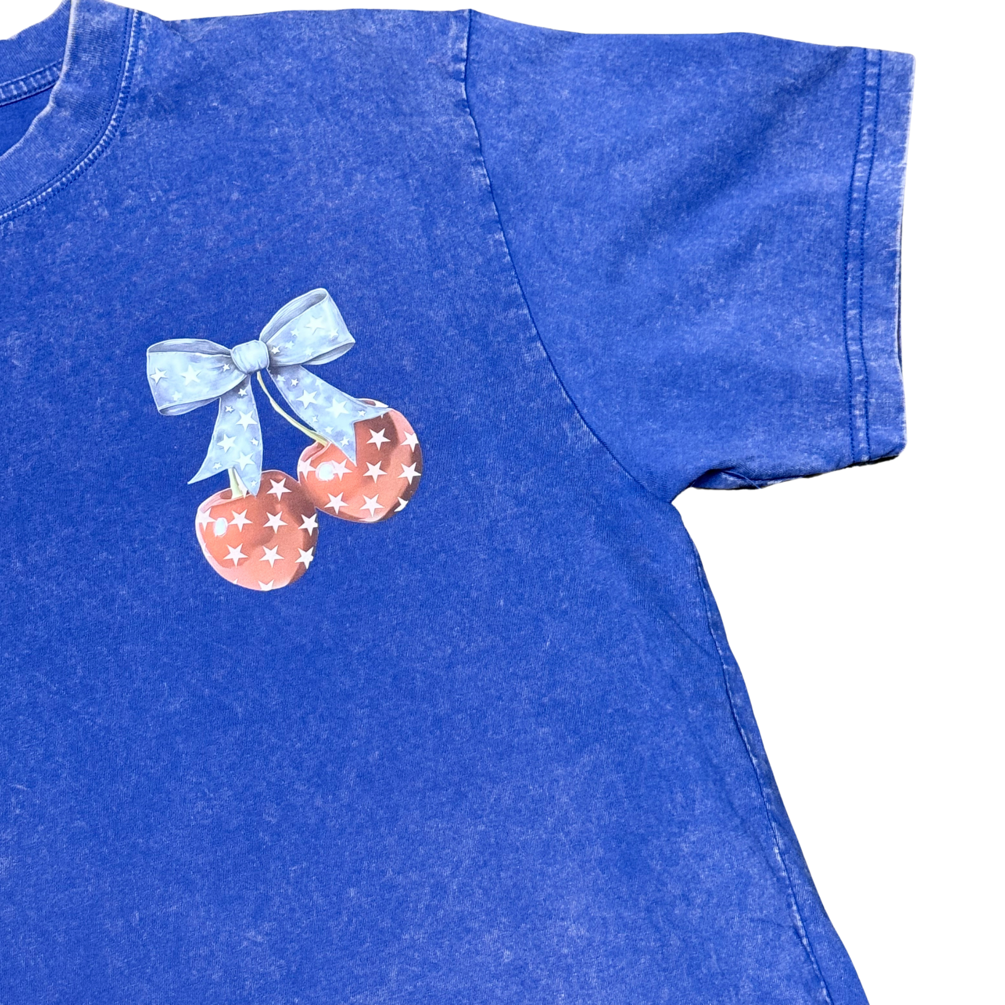 America Needs Jesus Vintage Wash Christian T-Shirt – Summer Blue