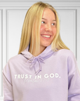 Trust In God Lavender Hoodie