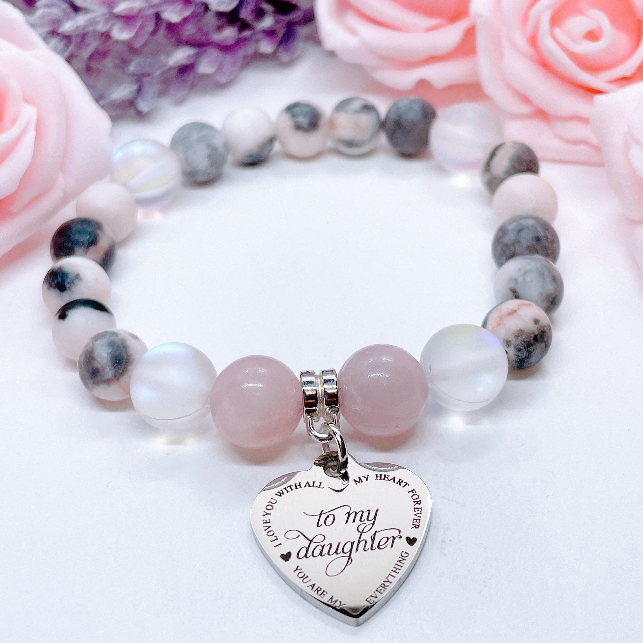 To my Daughter Charm Bracelet