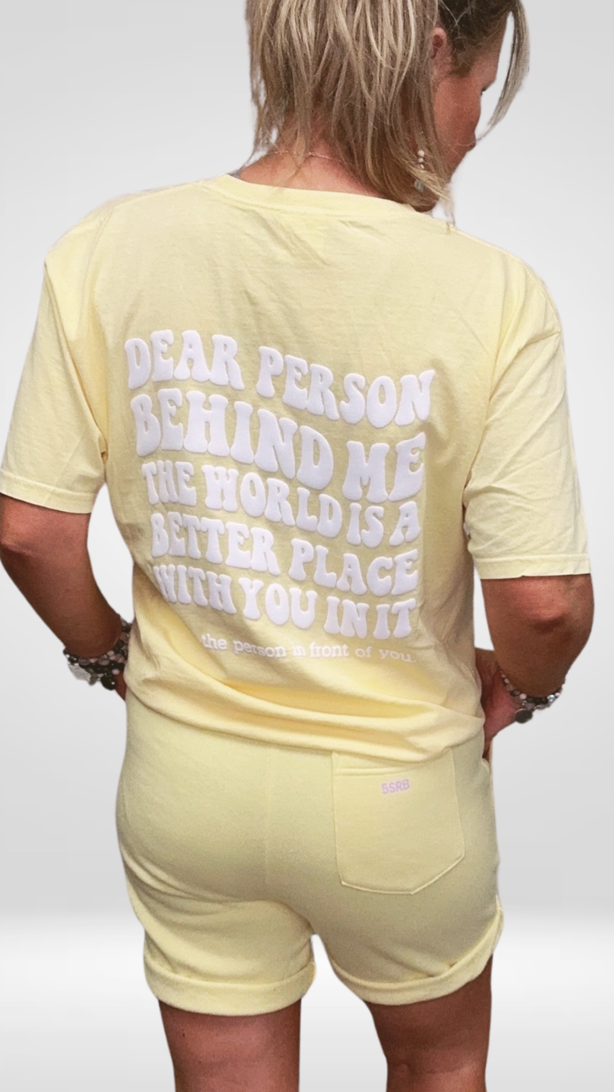 5SRB Yellow Lounge Shorts | Inspirational Comfort