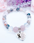 Supporting the Fighters Charm Bracelet