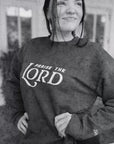 Praise the Lord Brown Crewneck | Christian Sweatshirt