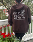 bloom brown hoodie video