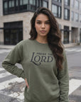 Praise the Lord Army Green Crewneck | Christian Sweatshirt