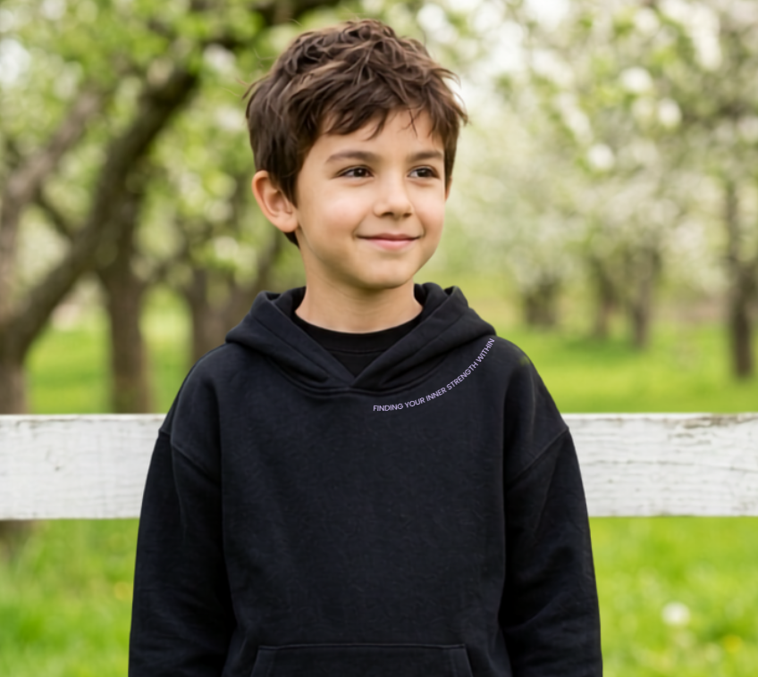 Just Pray Black Youth Hoodie | Christian Youth Hoodie