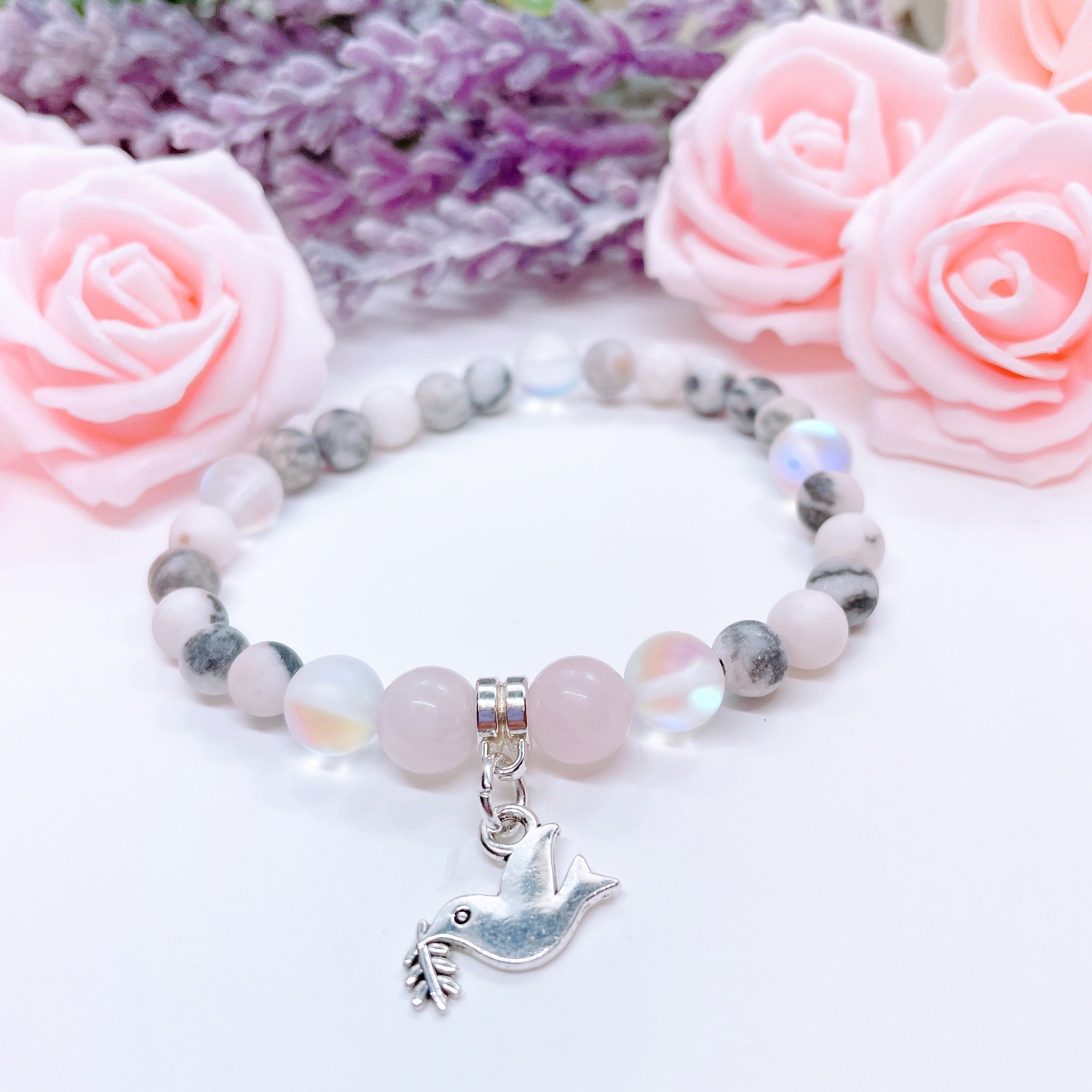 Dove Companion Charm Bracelet