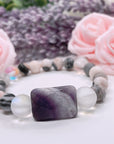 Amethyst Bar Bracelet