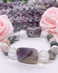 Amethyst Bar Bracelet