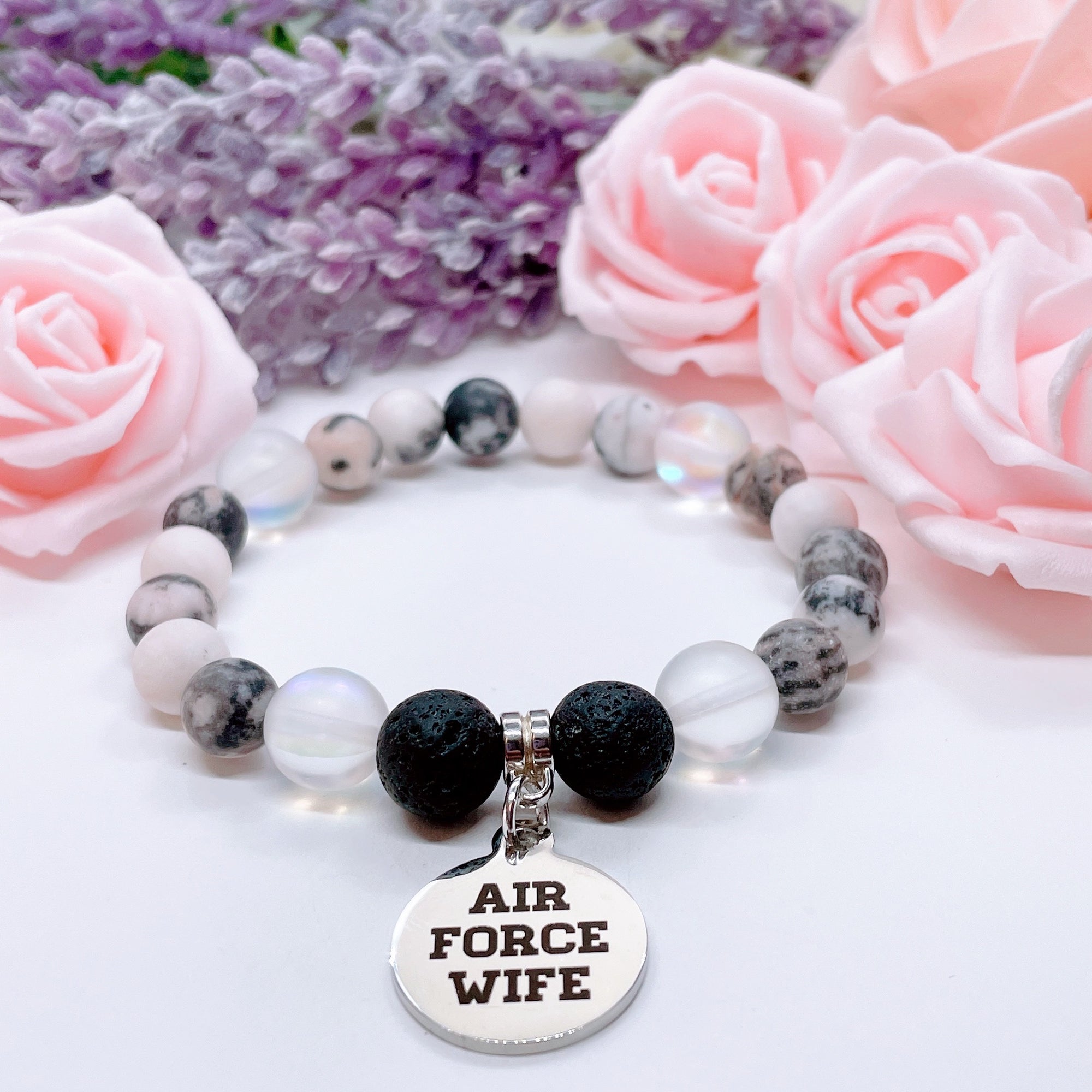 Air Force Wife 5 Second Rule Bracelet