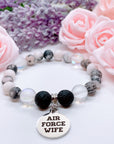 Air Force Wife 5 Second Rule Bracelet