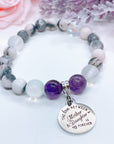 The Love Between a Mother & Daughter Charm Bracelet