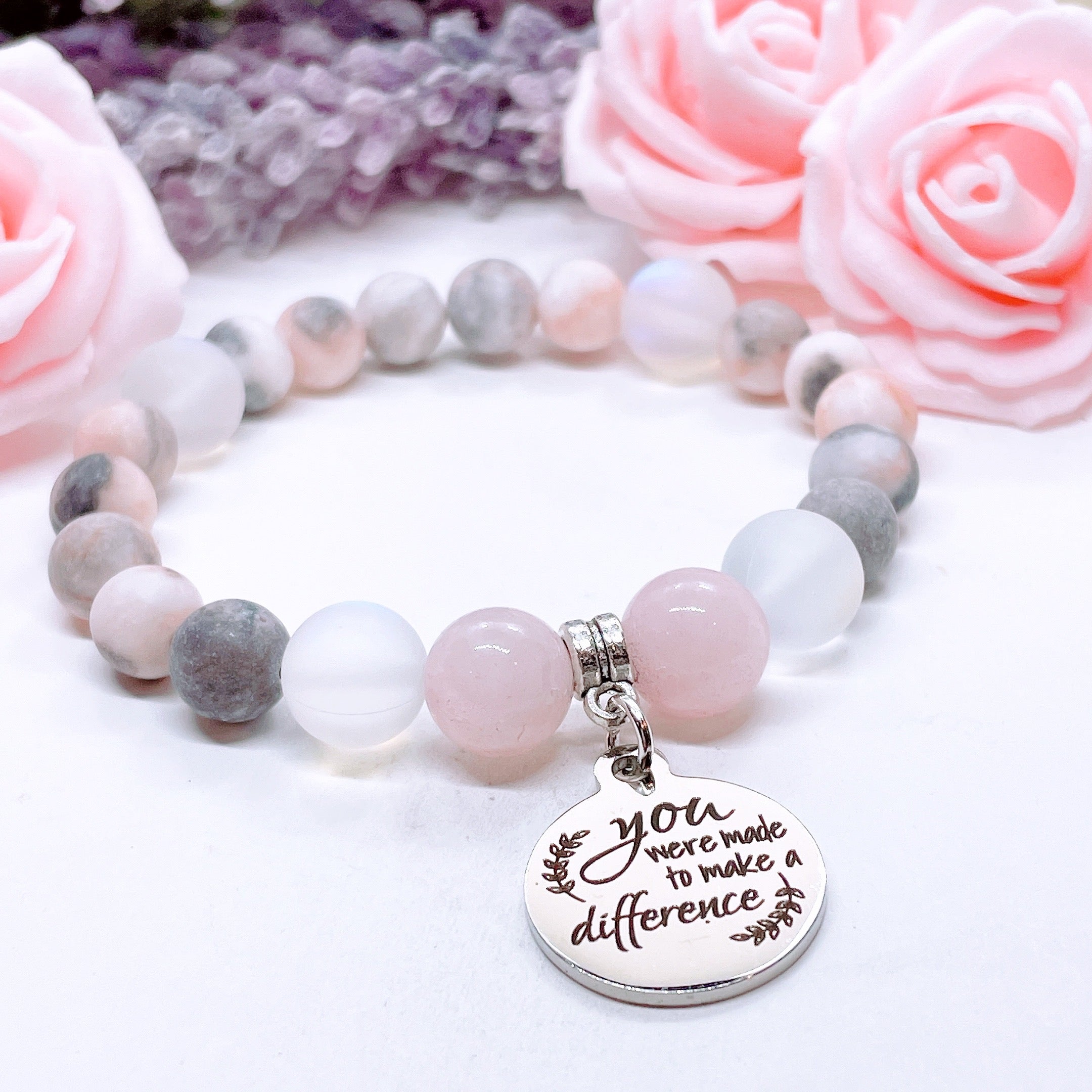 You Were Made to Make a Difference Charm Bracelet
