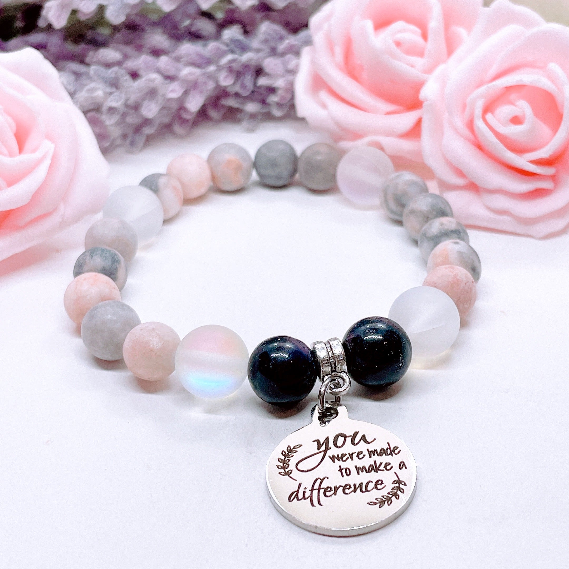 You Were Made to Make a Difference Charm Bracelet