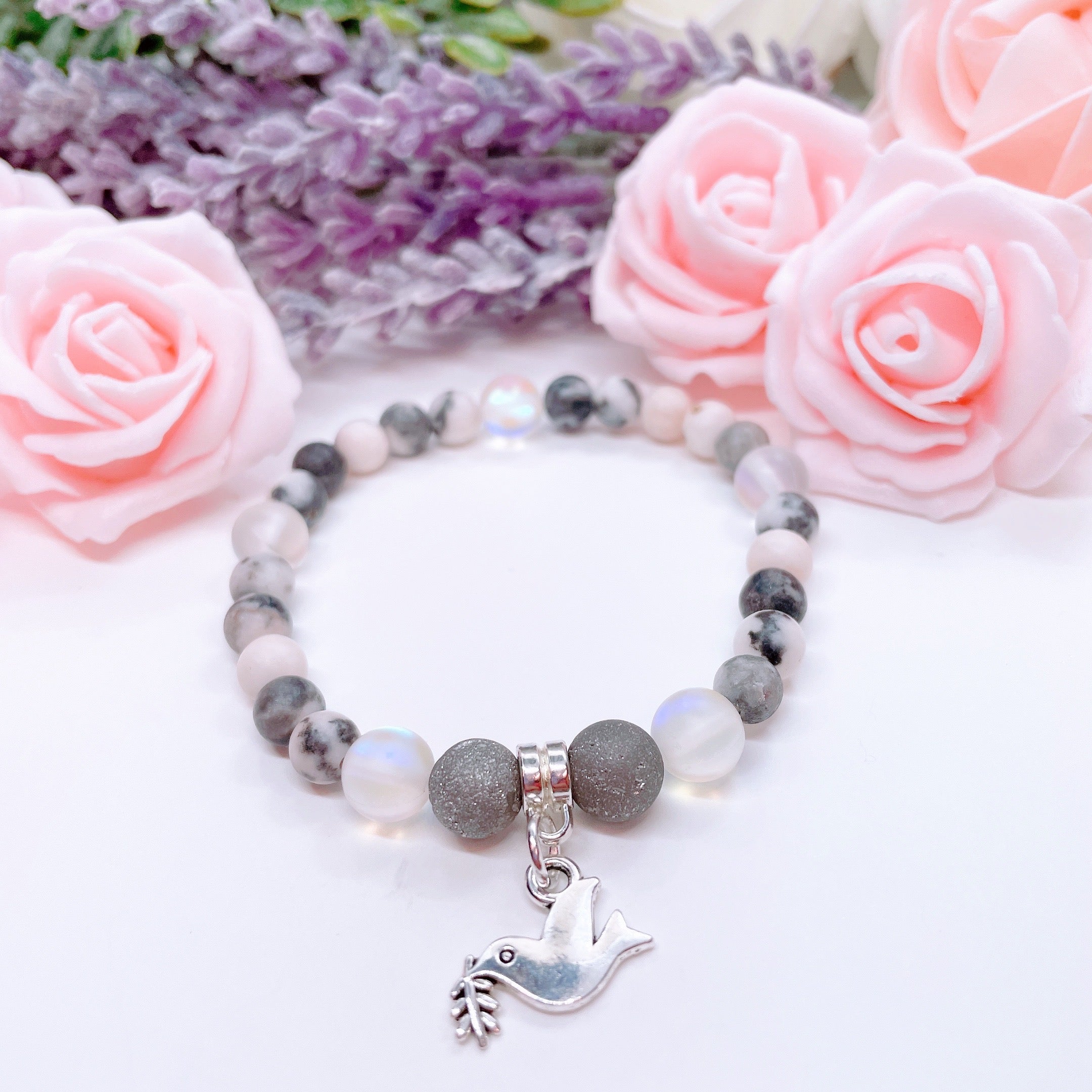 Dove Companion Charm Bracelet