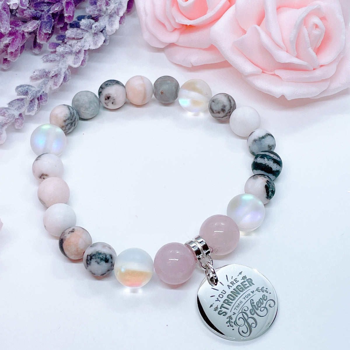 You Are Stronger Than You Believe Charm Bracelet