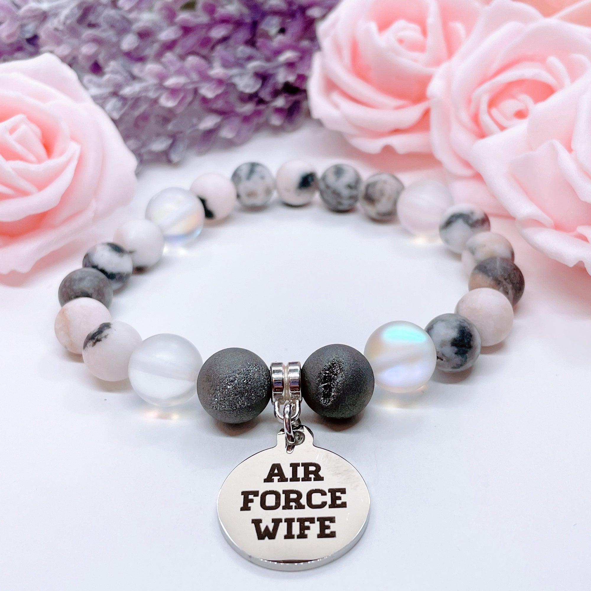Air Force Wife 5 Second Rule Bracelet