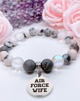 Air Force Wife 5 Second Rule Bracelet
