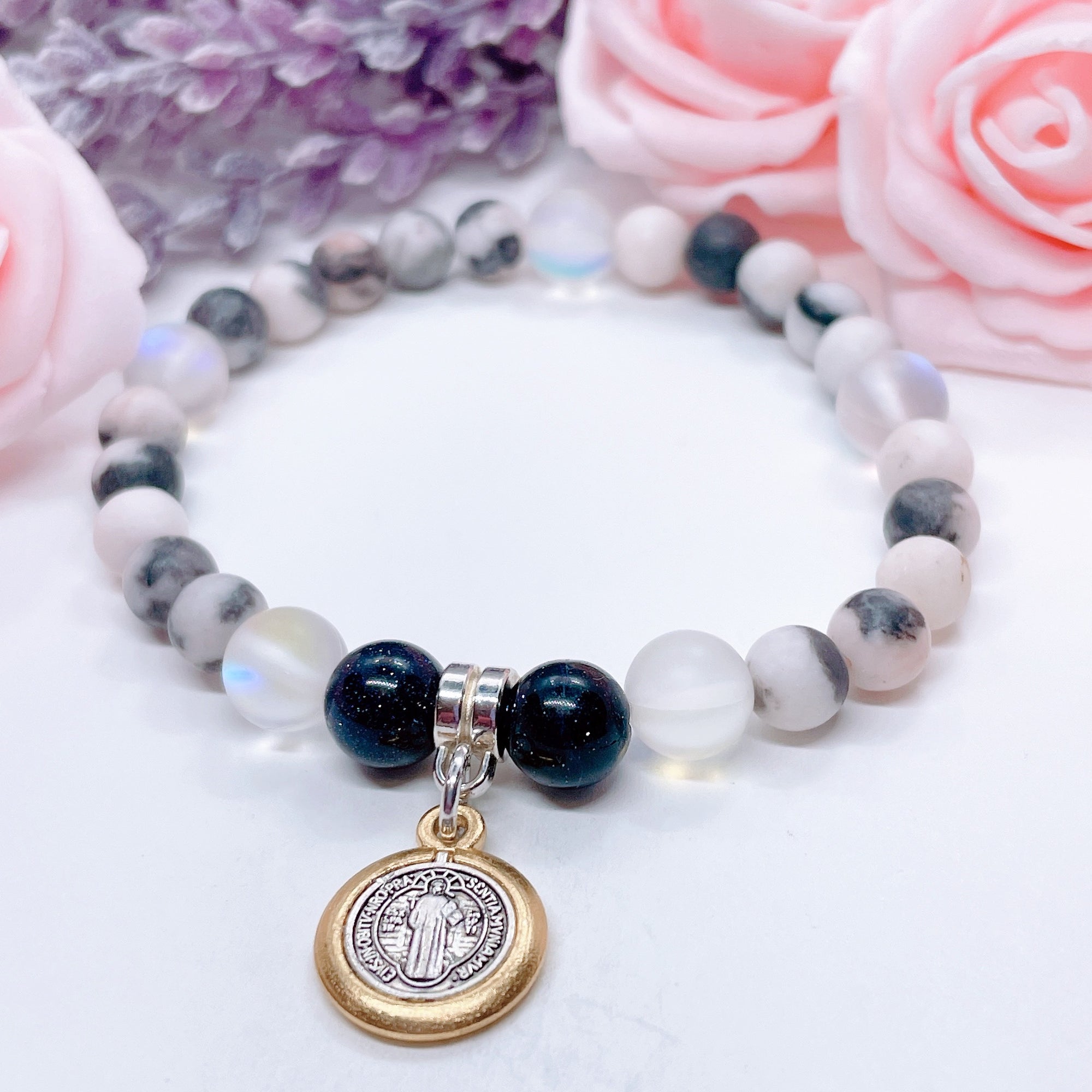 St. Benedict Companion Charm Bracelet