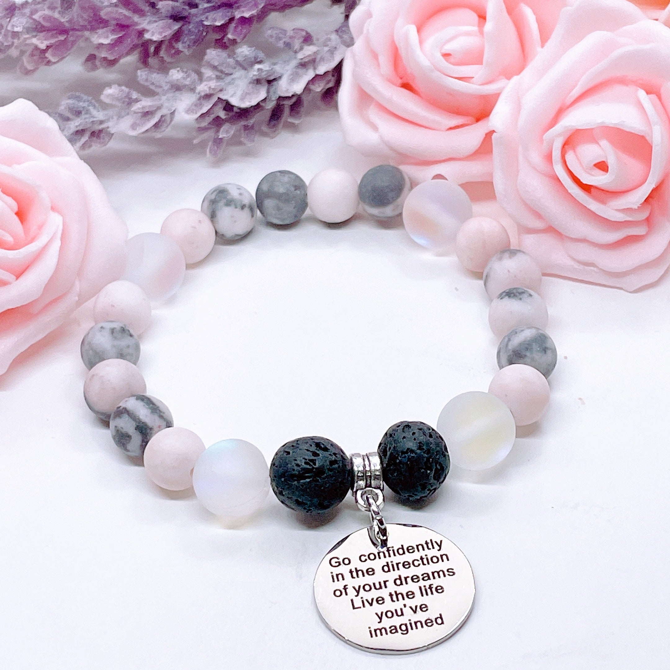 Go Confidently Charm Bracelet