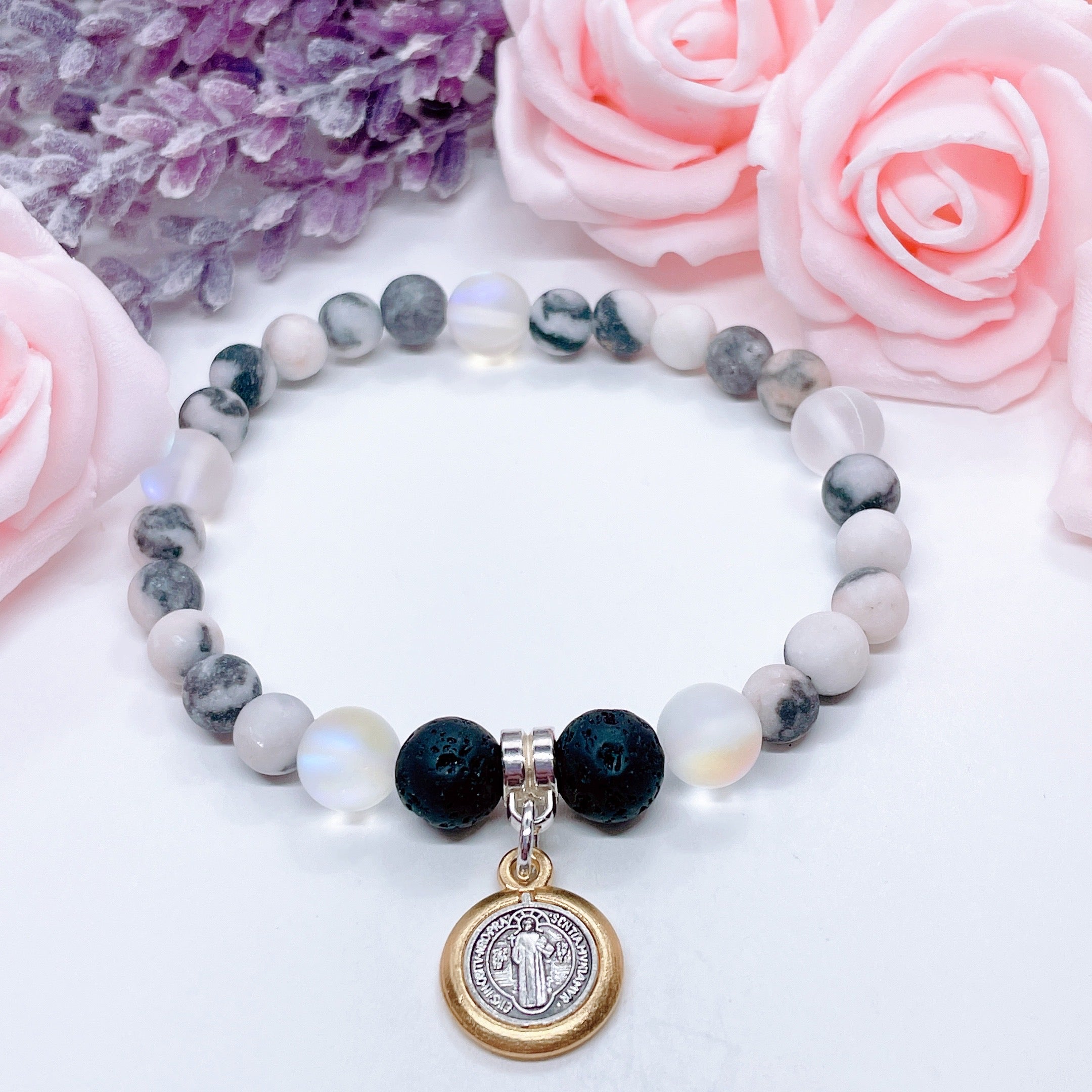 St. Benedict Companion Charm Bracelet