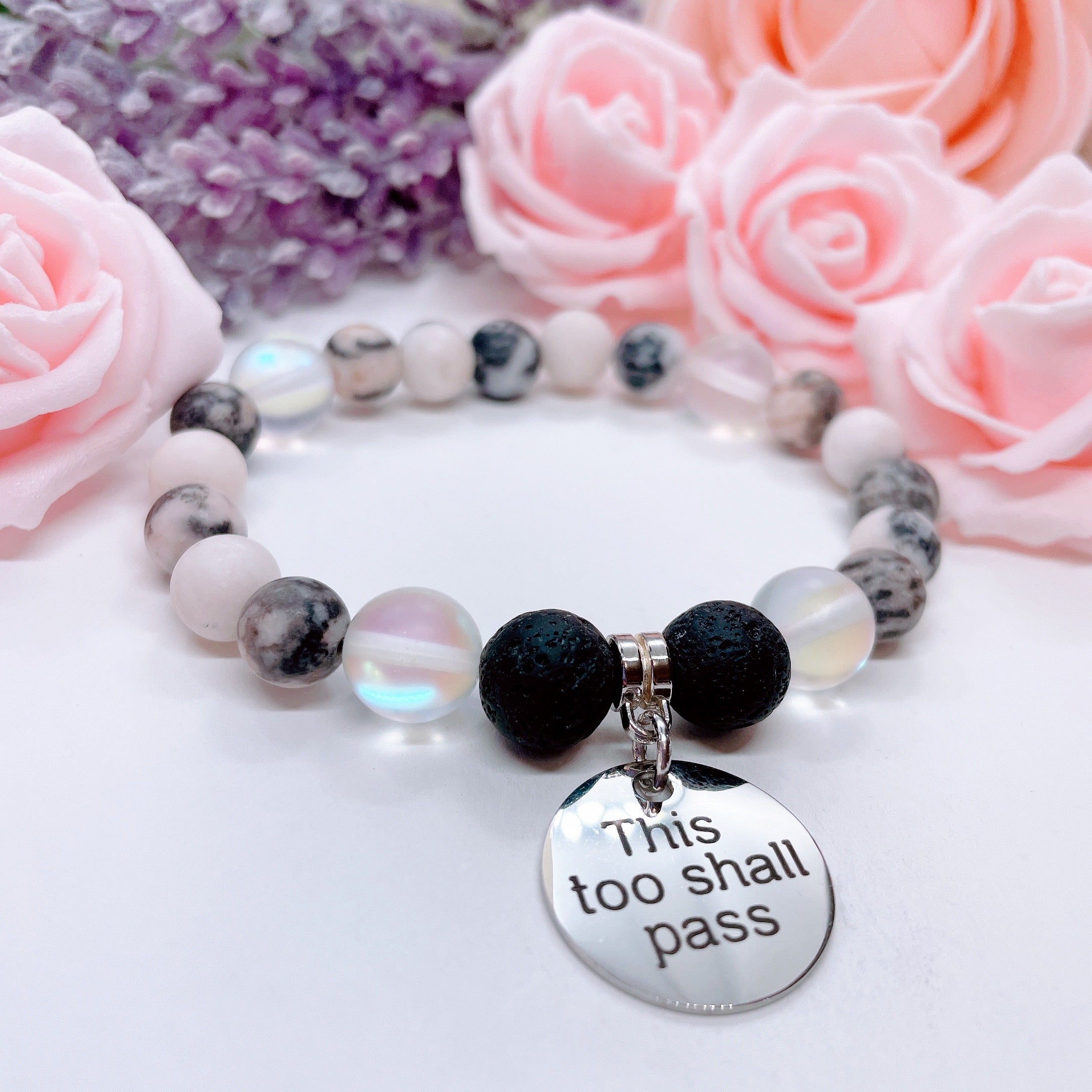 This Too Shall Pass Charm Bracelet