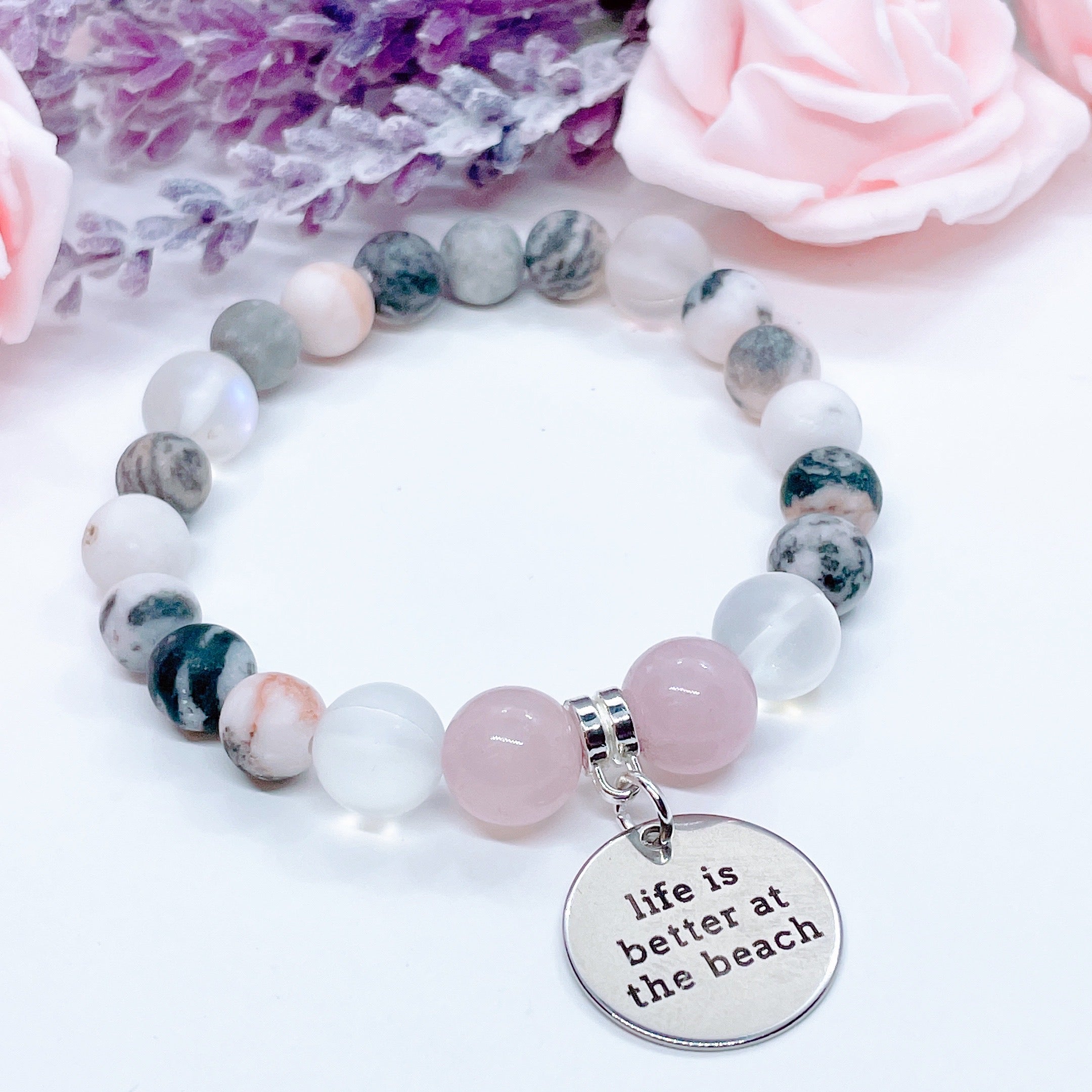 Life is Better at the Beach Charm Bracelet