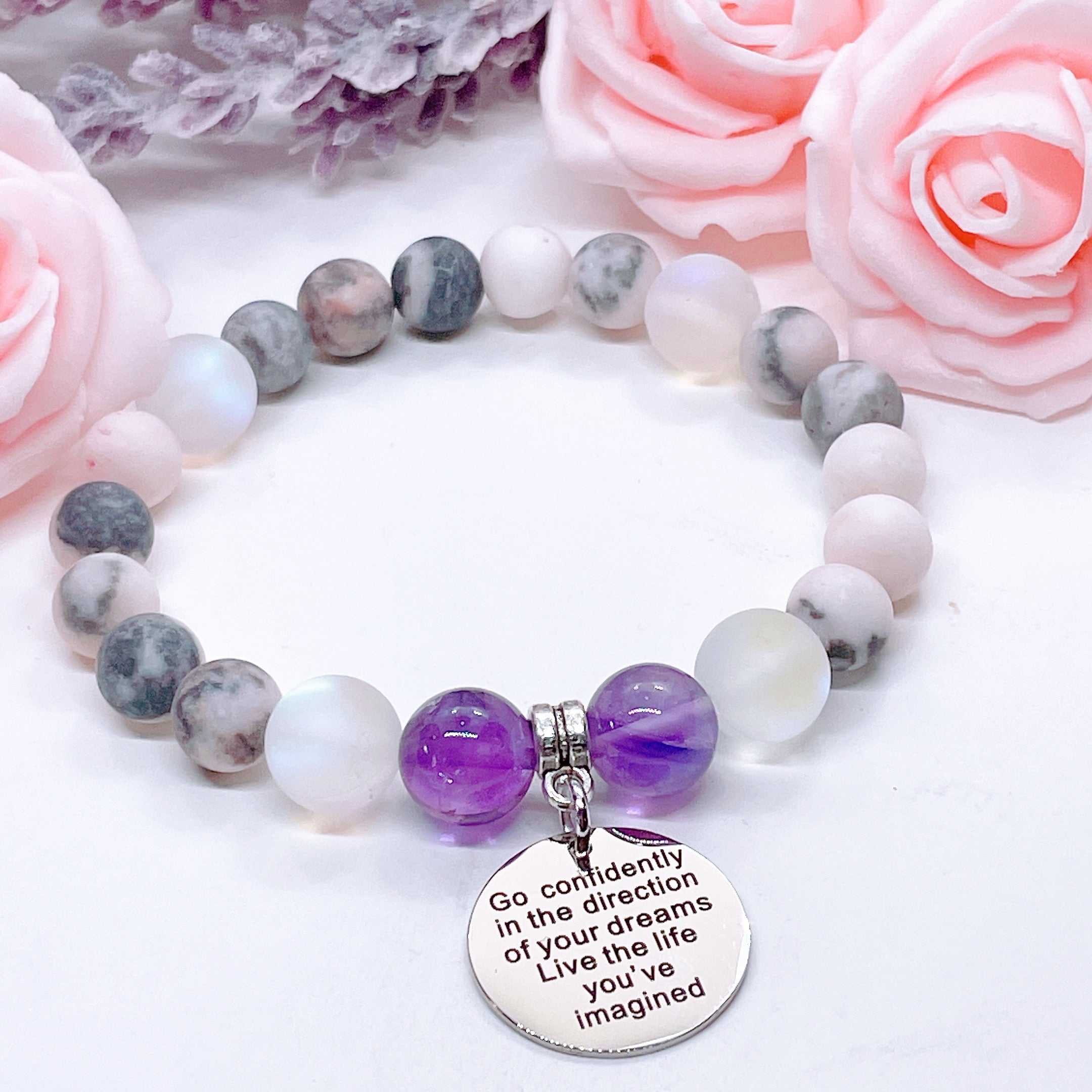 Go Confidently Charm Bracelet