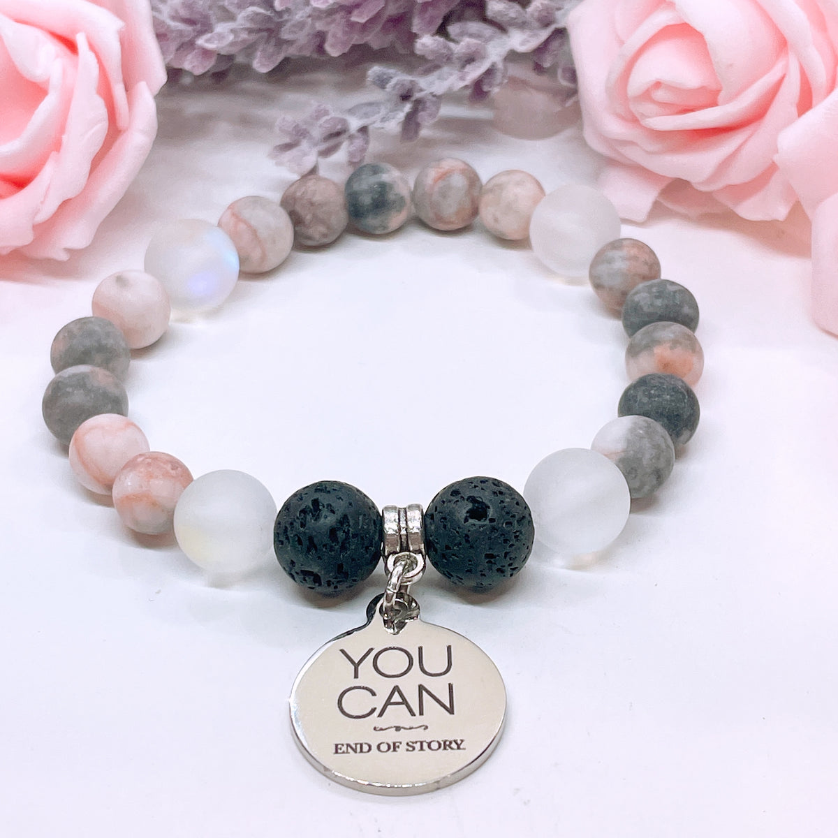 You Can. End of Story. Charm Bracelet