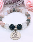 You Can. End of Story. Charm Bracelet