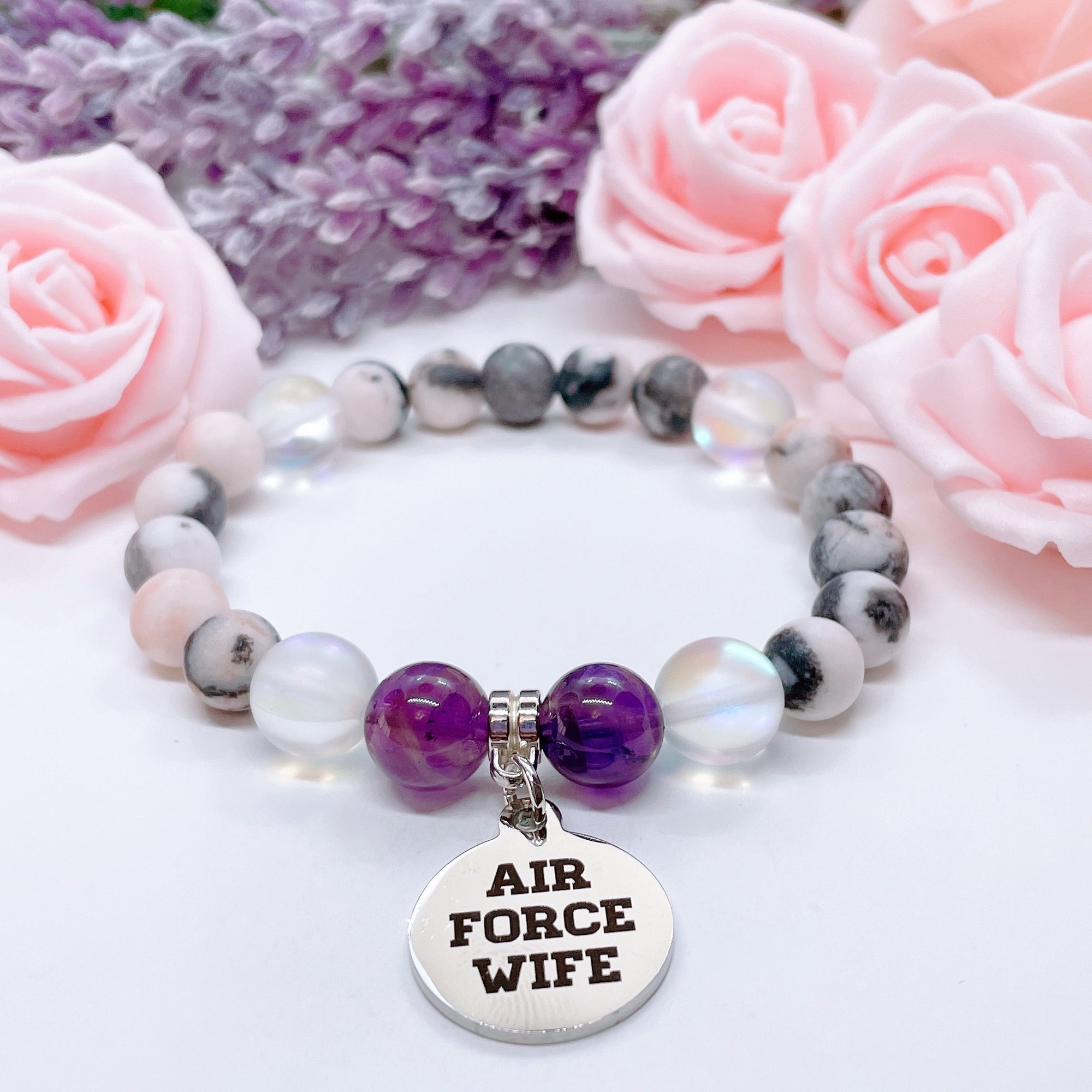 Air Force Wife 5 Second Rule Bracelet